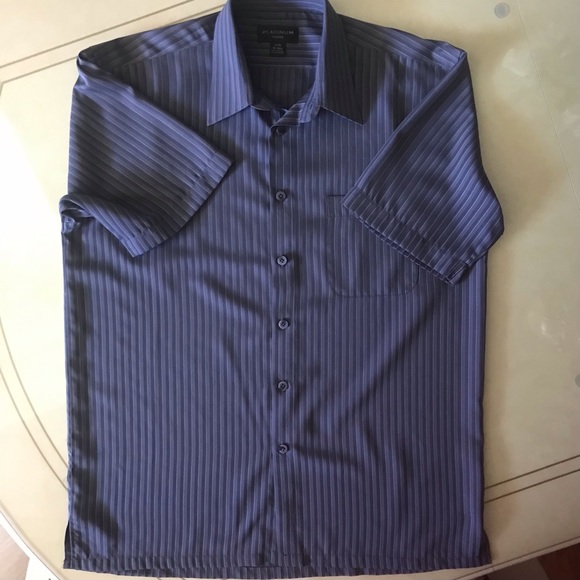 Platinum Mode Men’s Short Sleeve Shirt - Picture 8 of 16